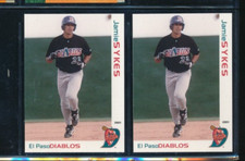 Lot (2) 2001 Grandstand #23 Jamie Sykes El Paso Diablos Player Lot (GL71) SWSW7