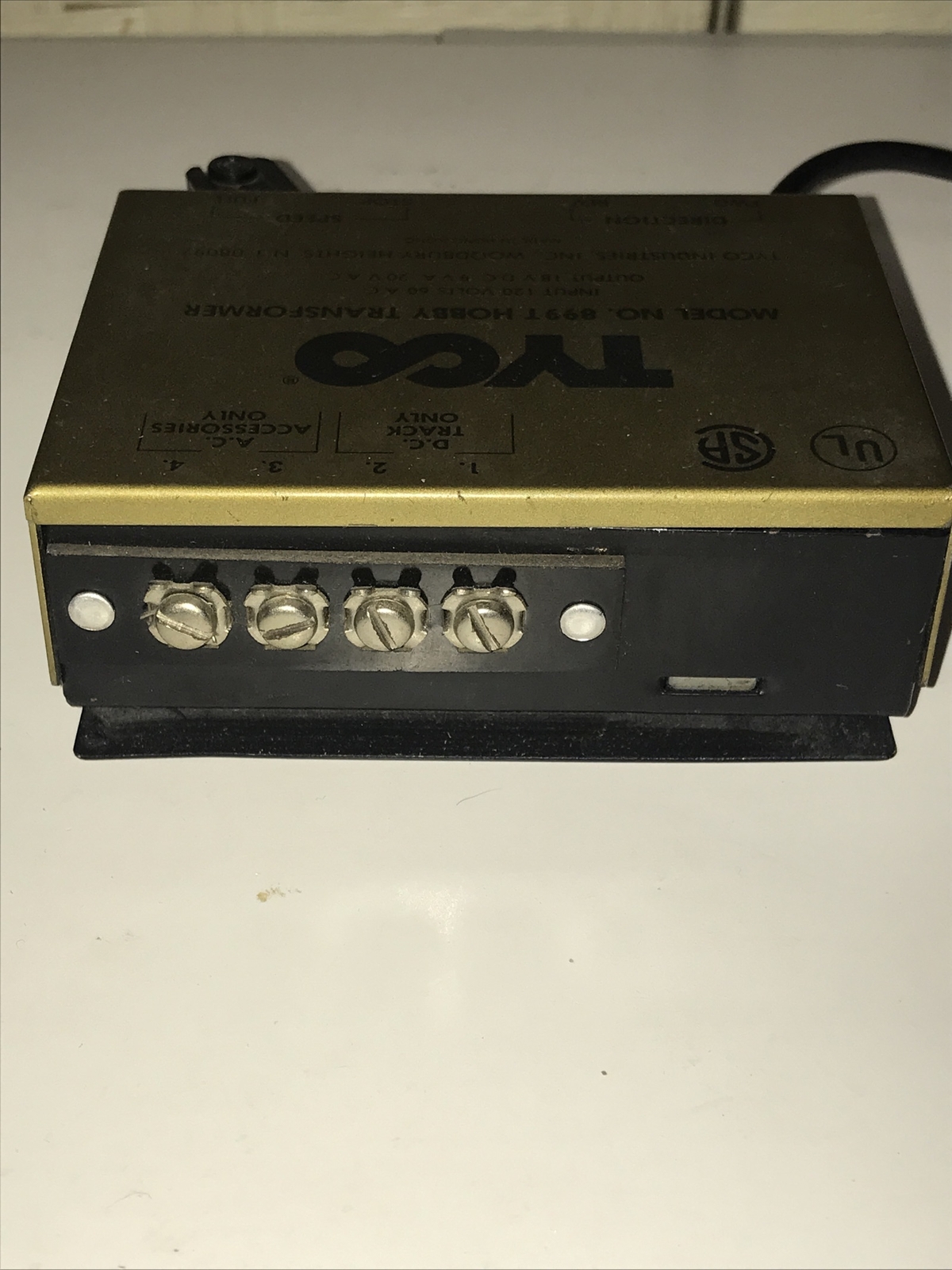 TYCO HO Scale Train POWER PACK Model 899T HOBBY TRANSFORMER AC/DC