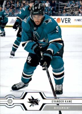 2019-20 Upper Deck Series 1 #162 Evander Kane - San Jose Sharks