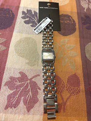 NY&C Company Women's Watch.  SS Back Brand New Old Stock