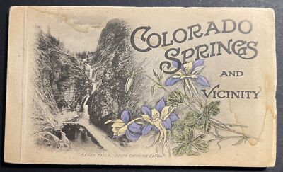 Colorado Springs and Vicinity souvenir pack printed 10 standard Albertype