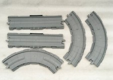 LOT OF 5 LEARNING CURVE CHUGGINGTON REPLACEMENT PLASTIC TRAIN TRACKS