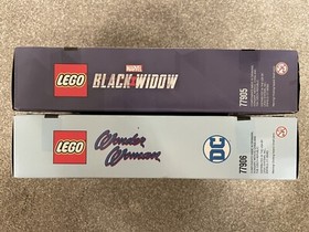 LEGO 77905 BLACK WIDOW & 77906 WONDER WOMAN SDCC EXCLUSIVE SPECIAL LIMITED RARE