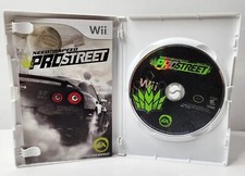 Need for Speed ProStreet Nintendo Wii 2007 EA Racing Game with Manual NTSC