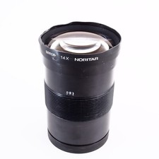  Barco 14x Noritar Projection Lens 8 inches tall x 4 1/2 wide 