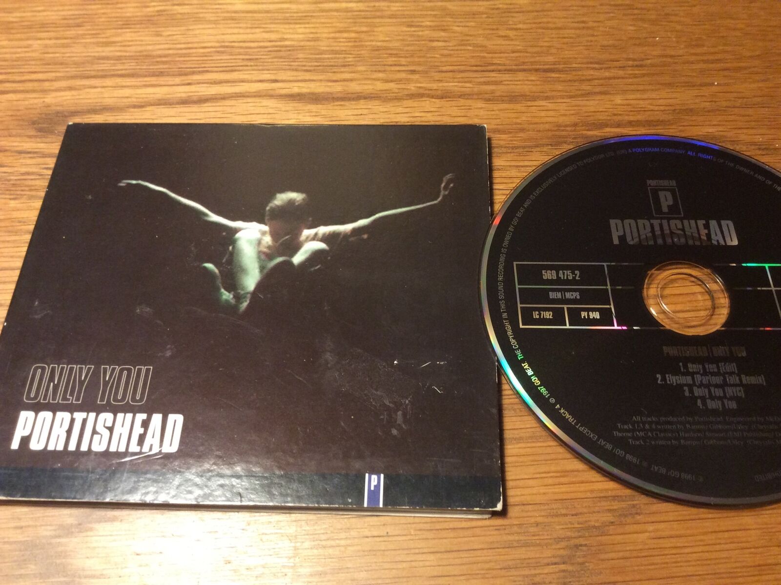 Portishead - Only You 4-track cd single (Go! Beat - 1998)