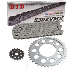 Chain Set Suzuki GSX 1300 Hayabusa 08-19 Chain DID 530 Zvm-X 118 Open 18/43