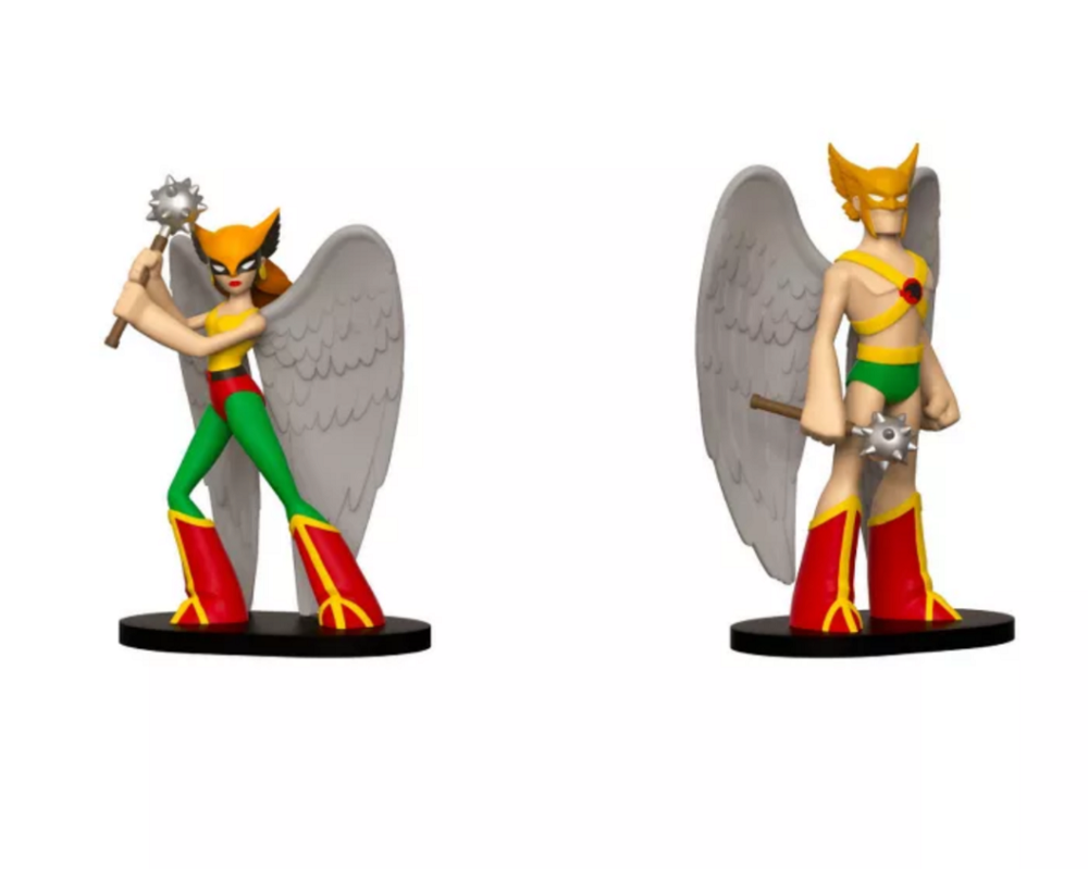 Set Di Action Figure Deluxe Hawkman & Hawkgirl – DC Direct – Pezzi Intercambiabili