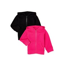 2 Pack - Garanimals Baby Girls French Terry Hoodie - Size 18 Month