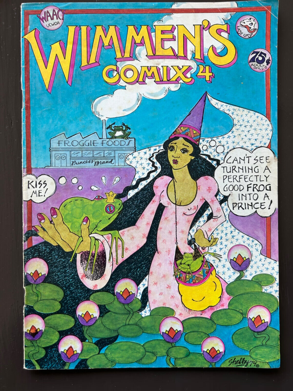 Wimmen's Comix #4 VF/NM 9.0 - LGBTQA - Trans Story - 1st Print Underground Comic