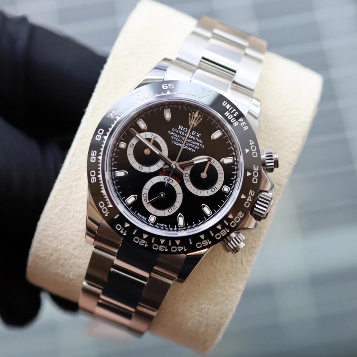 Rolex Daytona Unworn 2022 116500LN Black Dial Stainless Steel Box
