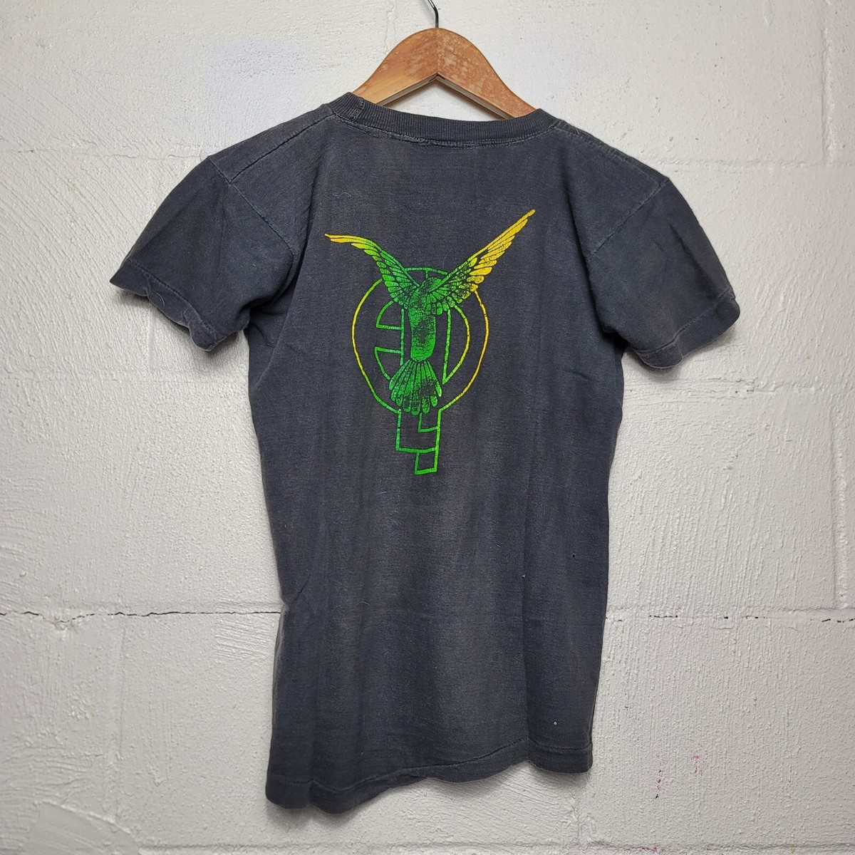 希少 70s Emerson Lake & Palmer ビンテージ T Vintage 70s Emerson Lake & Palmer ELP American Tour Dove Graphic T