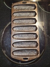 Antyczna niemarkowe żeliwna patelnia kukurydziana LODGE H2 7 sekcji Chleb kukurydziany   