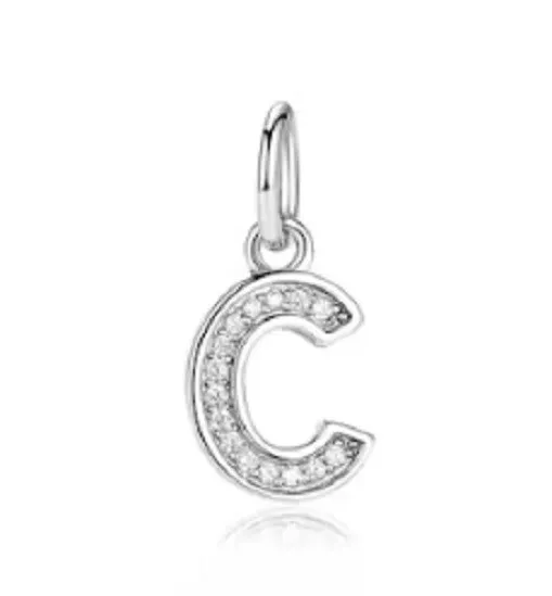 Letter c deals charm pandora