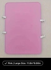 Bogg Bag Pink Divider Tray for Accessories Tote Bags Help Organizing 9x12