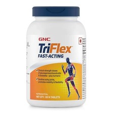 GNC Triflex  Fast Acting - 120 Caplets + FREE...