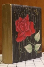 Fake Decorative Book with Hidden Compartment  antique look Hollow Secret Stash 