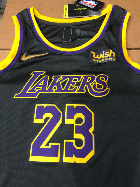 Men's Nike Lebron James Earned Swingman Jersey Los Angeles Lakers ...
