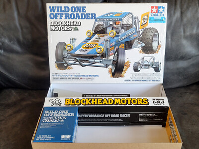 Tamiya 2021 WILD-ONE Blockhead Motors Edition 58695 EMPTY KIT BOX
