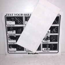 Swing Bike TEST YOUR SKILLS Bicycle Riding Sheet