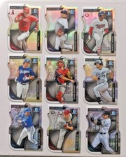 2015 BOWMAN CHROME SERIES NEXT DIE CUT INSERT- COMPLETE YOUR SET.
