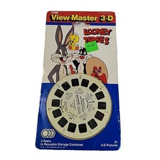 Looney Tunes 3d View-Master 3 Reel Packet Bugs Bunny Tweety Road Runner Yosemite