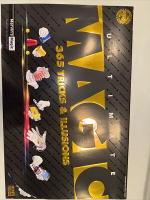 Brand New - Marvin s Ultimate Magic 365 Tricks & Illusions Set