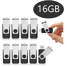 16GB USB Flash Drive Lot Pack Thumb Drives USB 2.0 Memory Stick 16GB Jump Drive