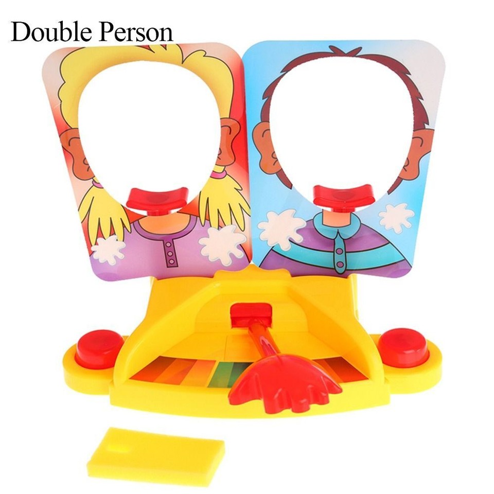 Funny Pie Face Game Cake Cream Pie In The Face Anti Stress Toys Gadgets