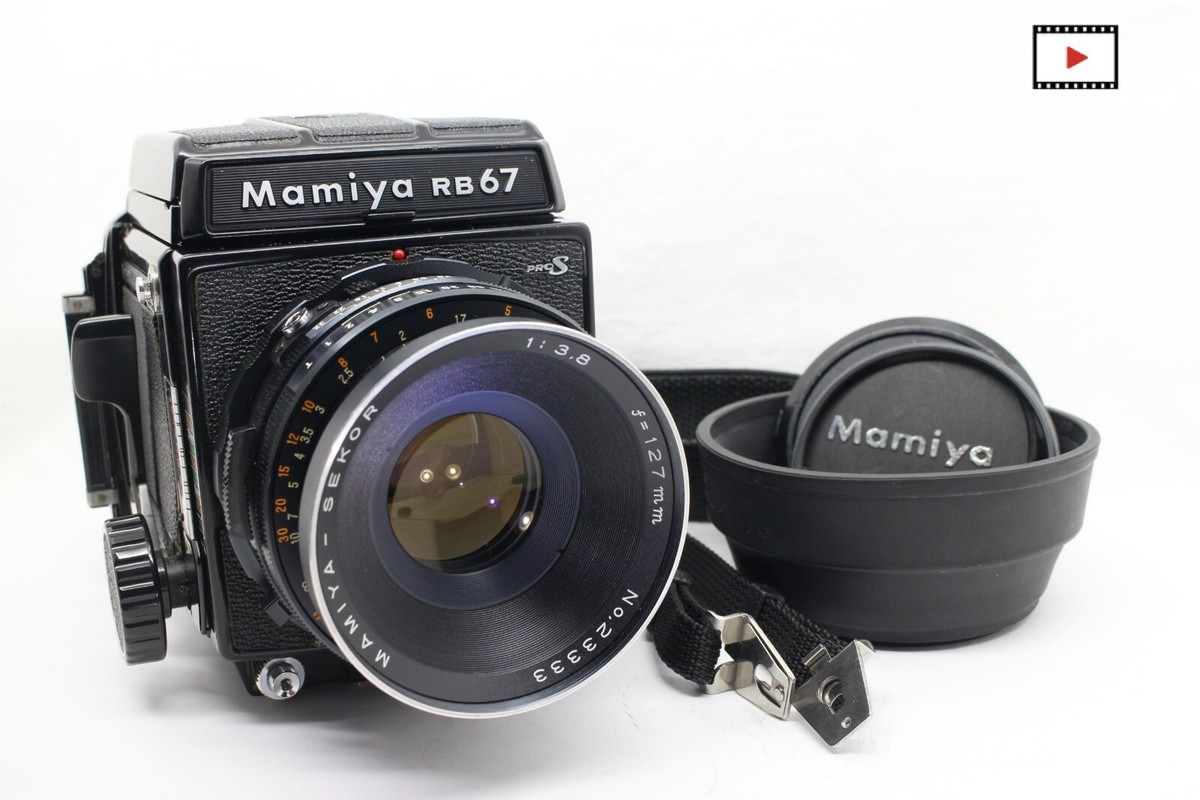 MINT] Mamiya RB67 Pro S 6x7cm Film Camera w/ Sekor 127mm f3