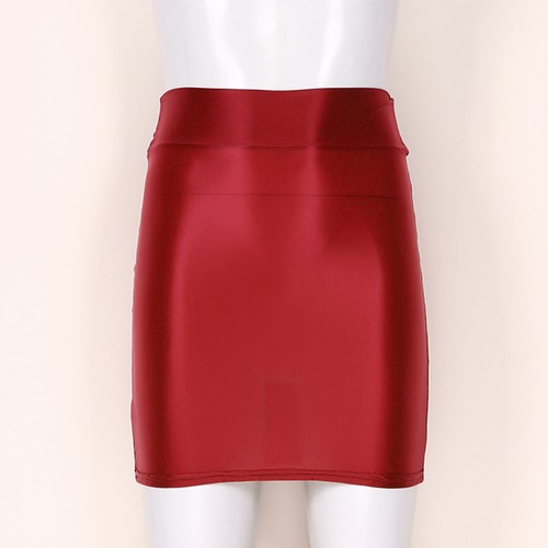 Frauen Rock Dehnbar Kostüm Nylon Kleid Elastischer Bund Clubwear Sexy Dessous - Picture 47 of 113