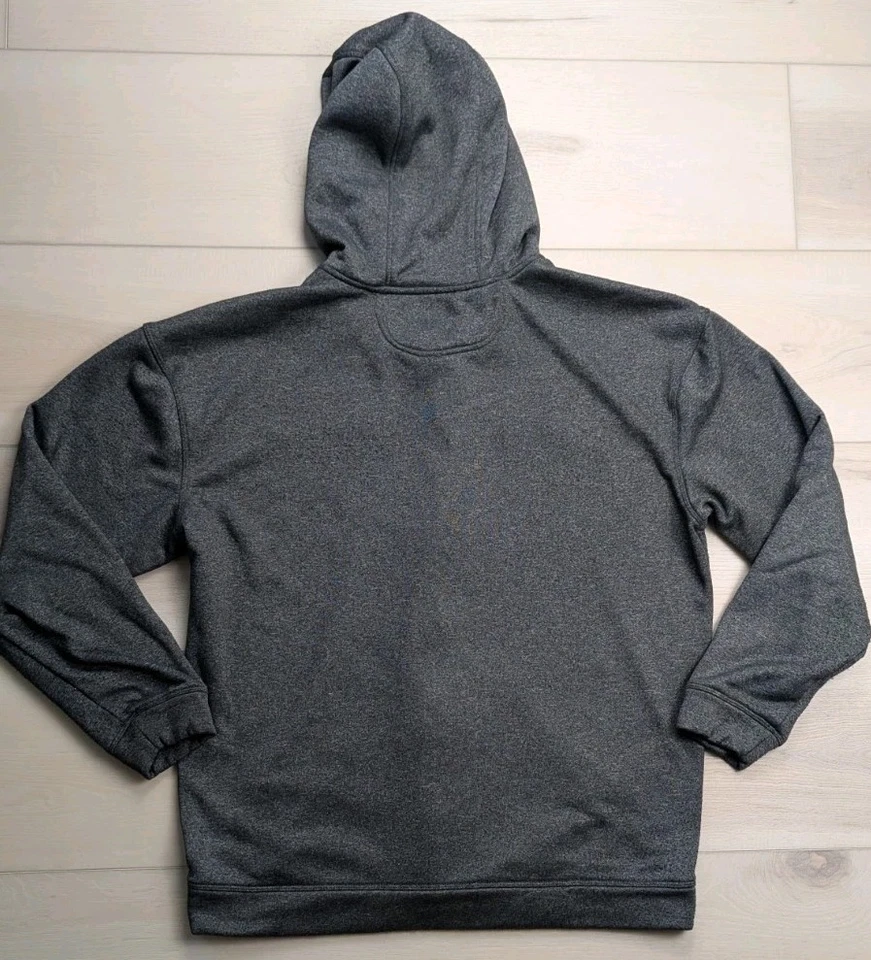 De Colección Big Dogs Sudadera con Capucha Para Hombres XL Cremallera Completa Alta Tecnología Polar Gear Polar Gris Foto 4 de 4