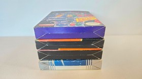 LOT OF 4 BOXED NINTENDO NES GAMES: Pin-Bot, Top Gun, Airwolf, MLB