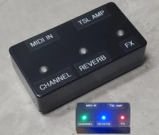 Custom Marshall TSL Amp MIDI Footswitch Interface Adapter with Cables TSL100