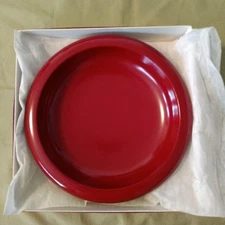Echizen Lacquerware Wooden Candy Dish 24cm Unused Natural Finish,