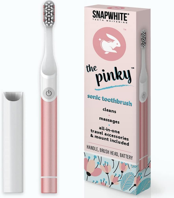 #ad #ad Pinky Quip Like Rechargeable Electric Toothbrush for Adults Kids Soft Nylon $23.04
