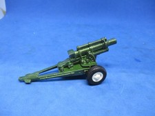 Tootsietoy 1969 Military Army Die Cast Howitzer Cannon Gun Trailer excellent