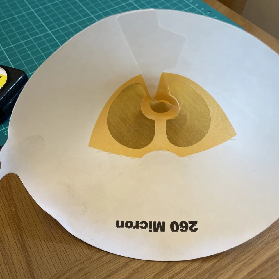 Starchem Fine Nylon Mesh Paint Strainers Paper Cone Filters  260 Micron 100 Pack - Image 2 of 2