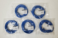 Lot of 5 New C2G 10FT CAT6A SNAGLESS SHIELDED-BLUE  00681 