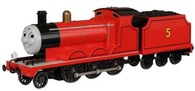 Bachmann HO Scale Thomas Moving Eyes Locomotive Train - Red for