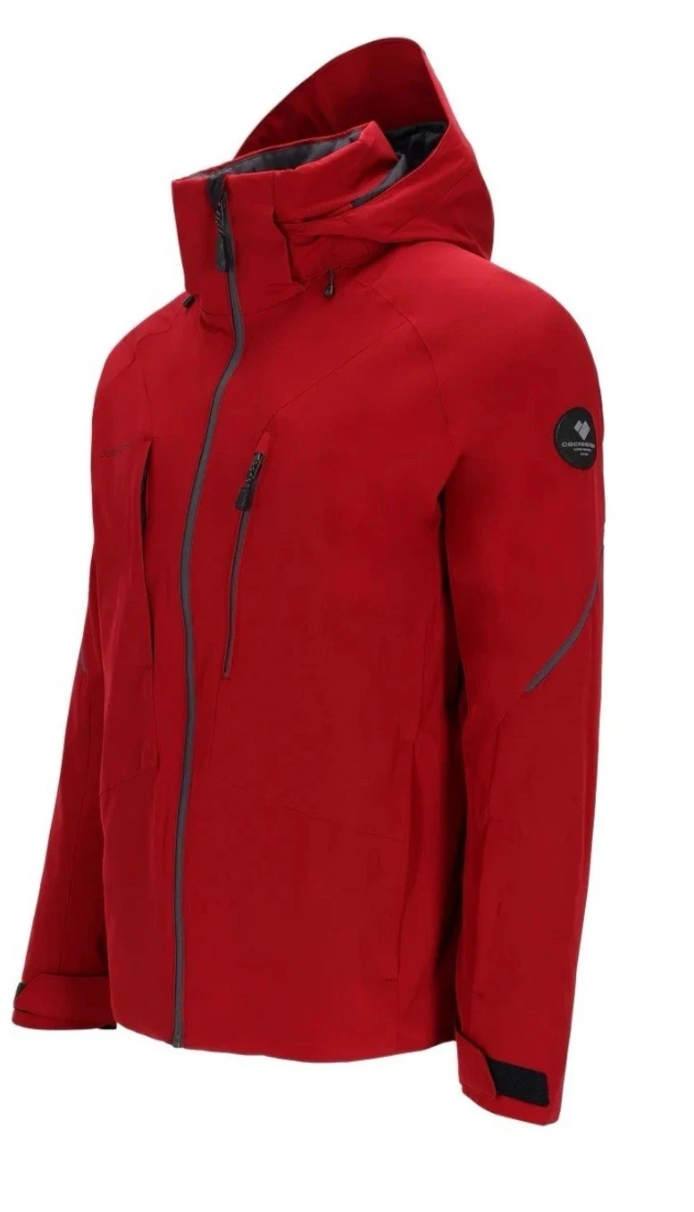 Obermeyer RAZE Ski Snowboard Jacket Men's Size XL Rustic Red MSRP $299.00