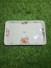 VINTAGE OLD HAARLEM PLATE O.P. CO. SYRACUSE CHINA 10.5"x 6.5"