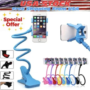 Universal Lazy Téléphone portable Gooseneck Stand Holder Table de bureau flexible Clip