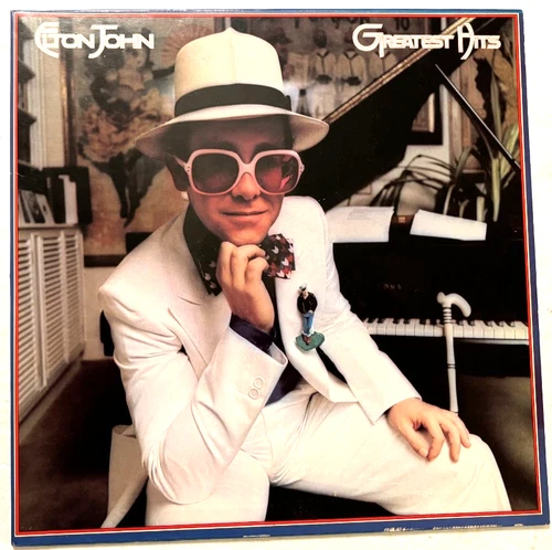 Elton John Greatest Hits 2128 Stereo MCA Records Vintage 1974 LP Vinyl NM