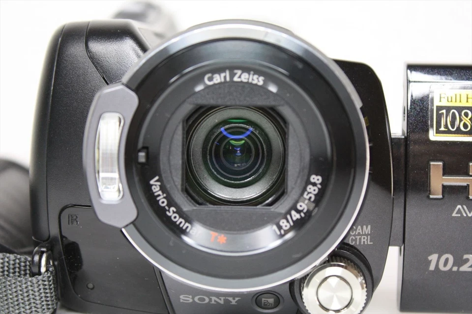 Sony Handycam HDR-SR12 BLACK Digital HD Video Camera Recorder JAPAN #307 - Image 4 of 4