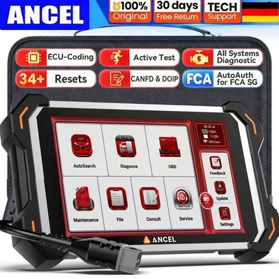 Auto-Diagnosegerät CAN FD/DOIP Aktuationstest Fullsystemdiagnose DE