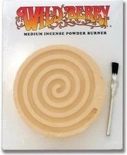 Wild Berry Spiral Design Incense Powder Burner