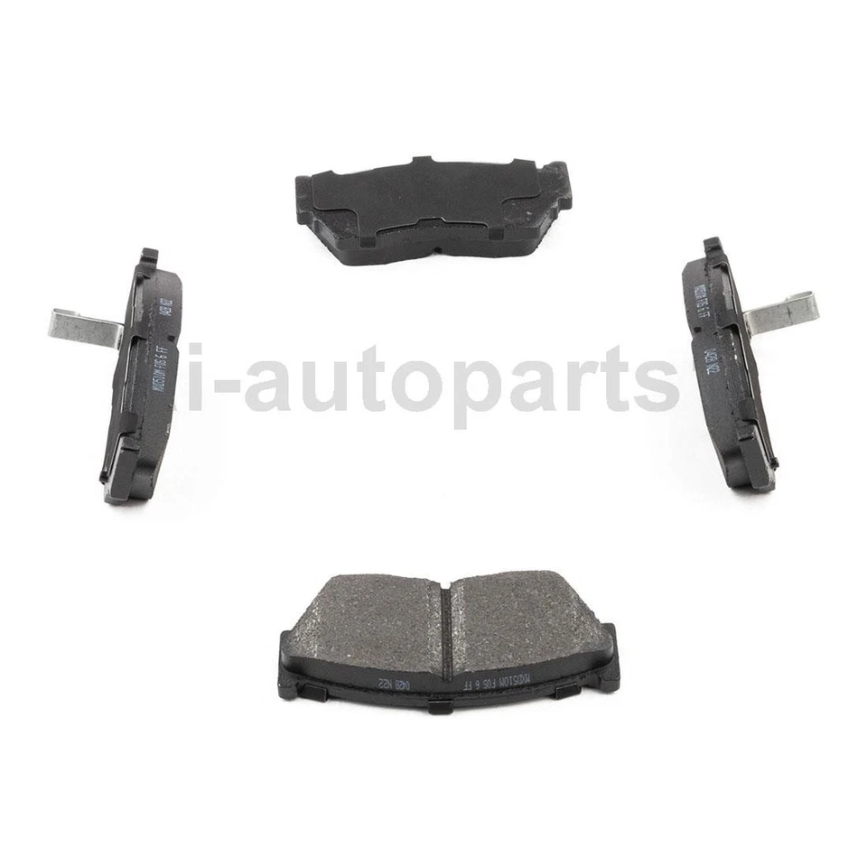 For Nissan Tsuru 1995 1996 1997 1998 - 2017 Front Brake Rotors + Brake Pads Kit - Image 4 of 4