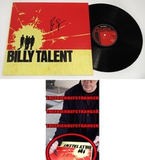 Ben Kowalewicz signed "BILLY TALENT" Vinyl Album EXACT PROOF Try Honestly COA