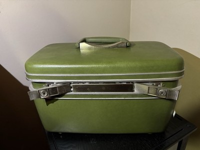 Samsonite Silhouette Vintage Green Samsonite Luggage MCM Vtg